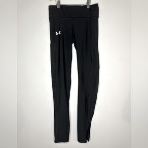 UNDER ARMOUR HeatGear Compression Running Legging w/zip cuffs Size S